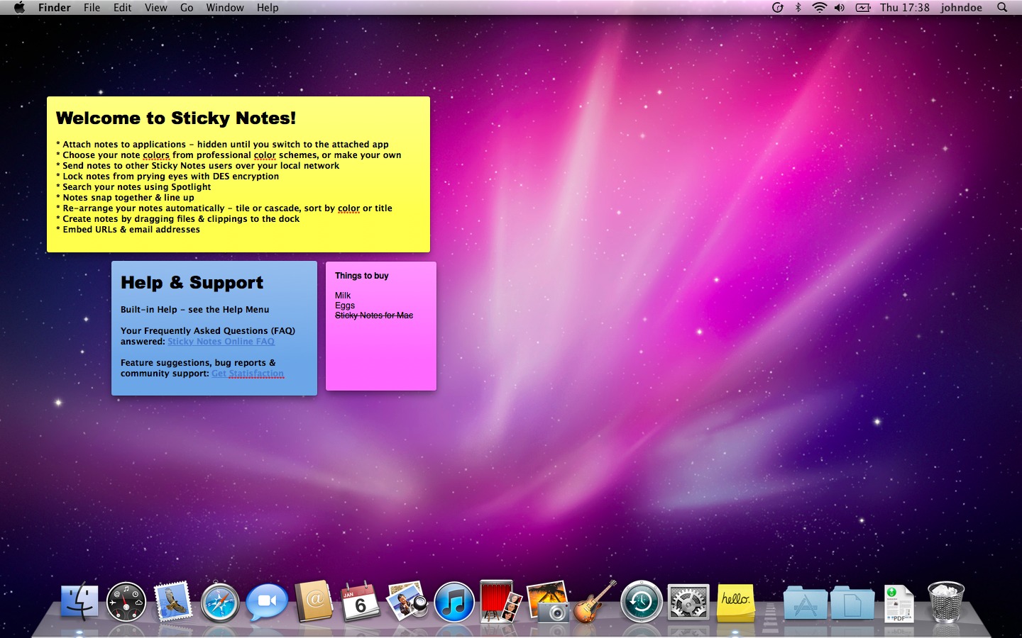 Sticky for Mac